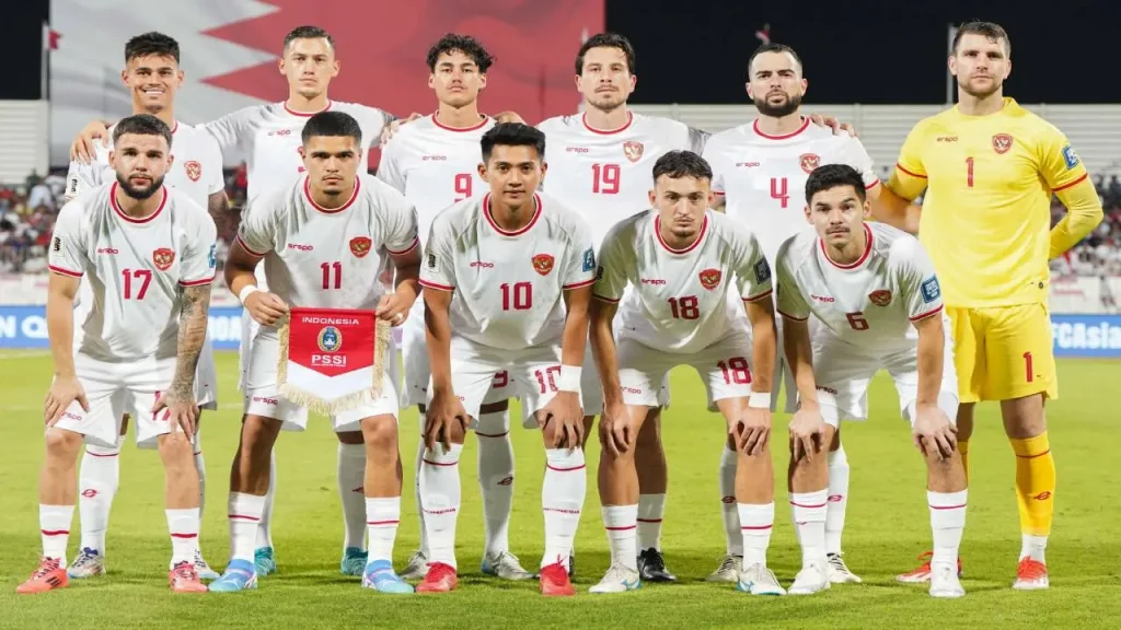 Squad timnas Indonesia kontra Bahrain
