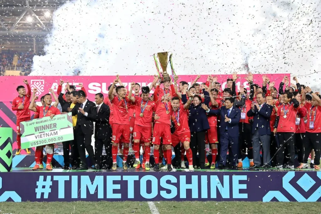 Timnas Vietnam Naik Podium Juara Piala AFF